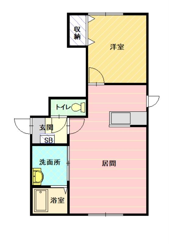 ＮＥＯーＫＮ１０３間取図