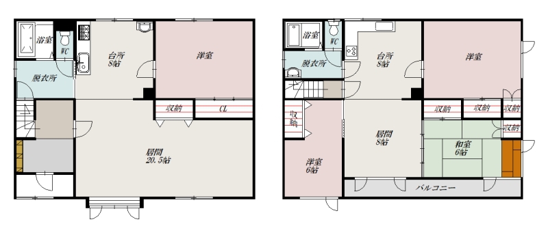 緑が丘東４－３戸建ｚｚｚ間取図