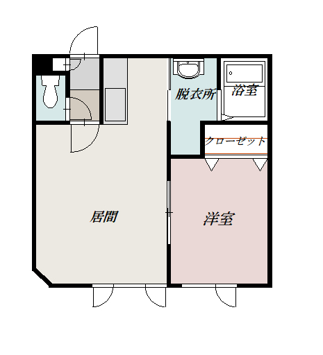 ビアンカ２０２間取図