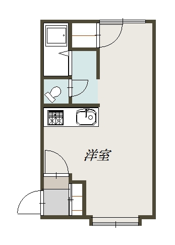 オリス美瑛207間取図