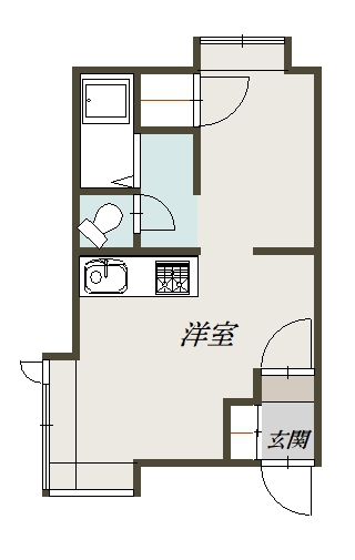 オリス美瑛105間取図