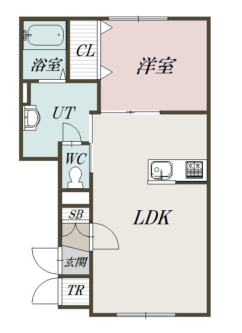 komieⅠ205間取図