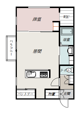 ＮＯＲＦＩＮＯ　Ｎｏａ３Ａ間取図