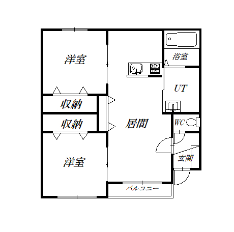 ａｇｅｈａ２０３間取図