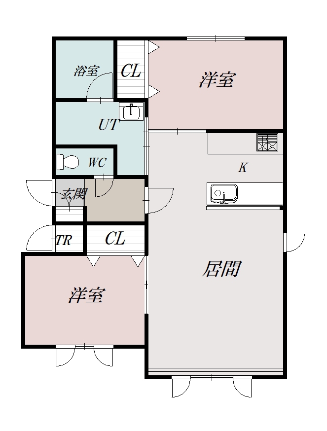 ロピュール103間取図