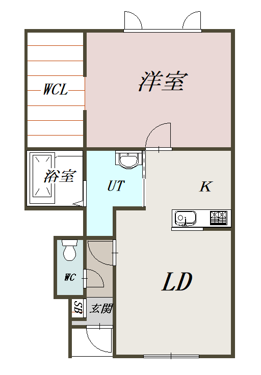 ＢＵＥＮＡ　ＶＩＳＴＡ　ＤＯＳ１０２間取図