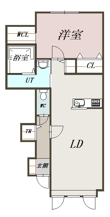 ルーセント１０２間取図