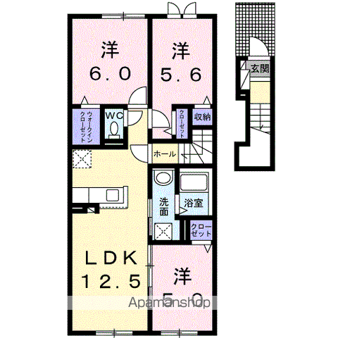 ラピス・アーテル205間取図