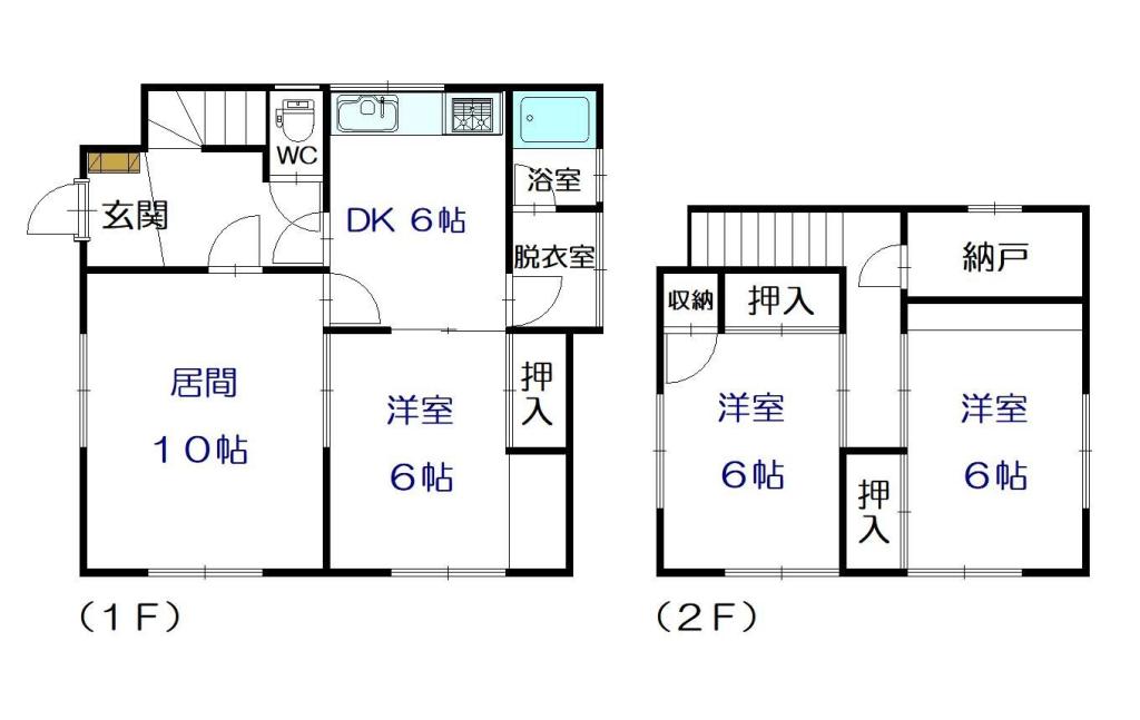 忠和３－７戸建ｚｚｚ間取図