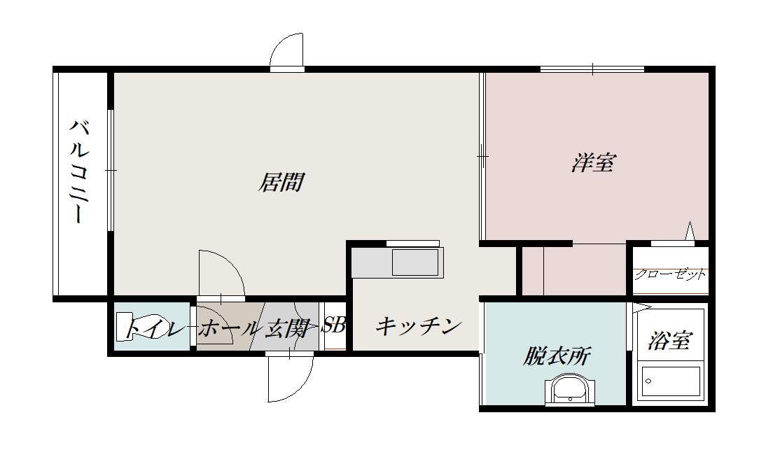 Speranza201間取図