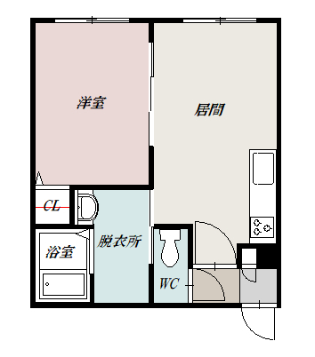 SHERATON旭川駅前105間取図