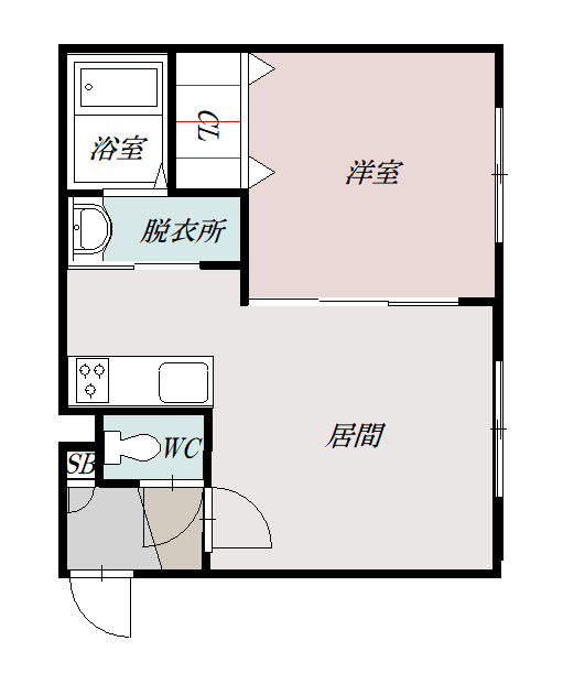 SHERATON旭川駅前410間取図