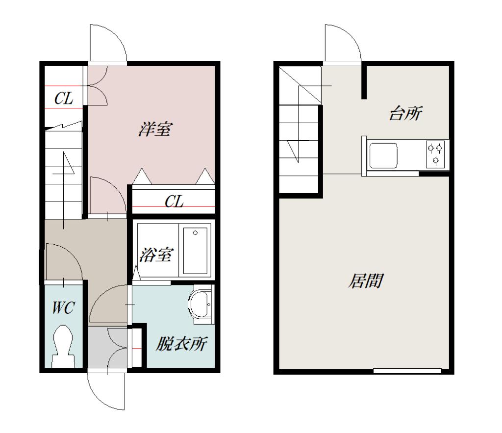 ＢＭＳ－Ⅱ（ビーエムエスⅡ）Ｆ間取図
