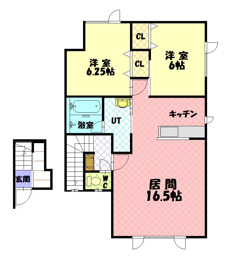 ｓａｆｅｔｙ（セーフティ）２０２間取図