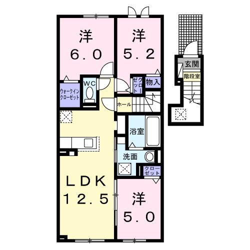 エス・スールⅨ204間取図
