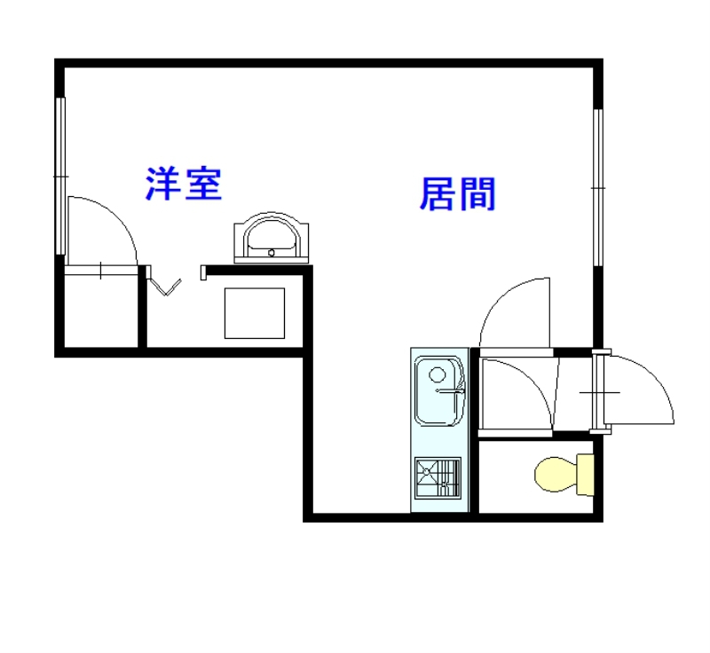 イヴィーサＡ棟２０２間取図
