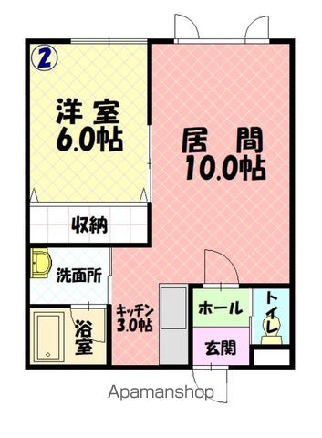 プラス３２102間取図
