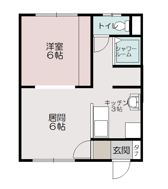 グリーンティー１０３間取図