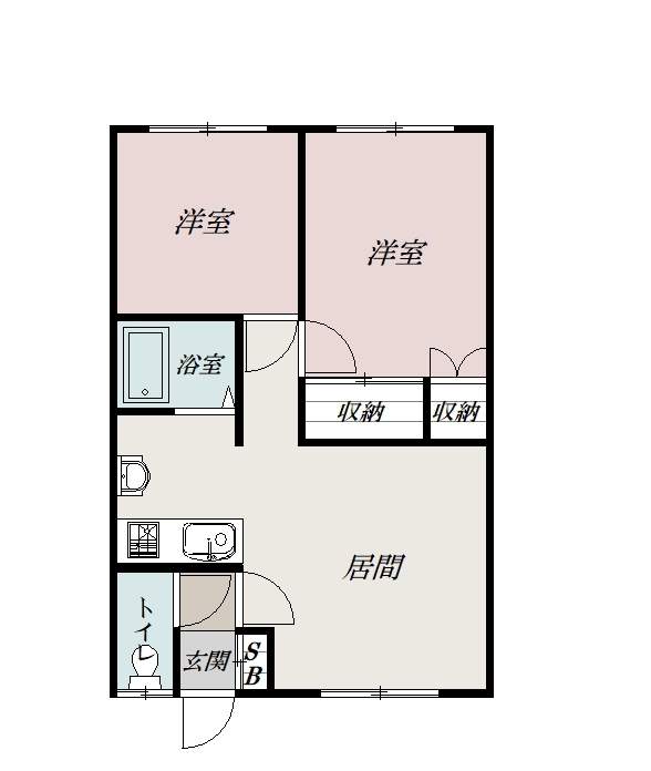 Ｈ＆Ｙレジデンス５号館205間取図