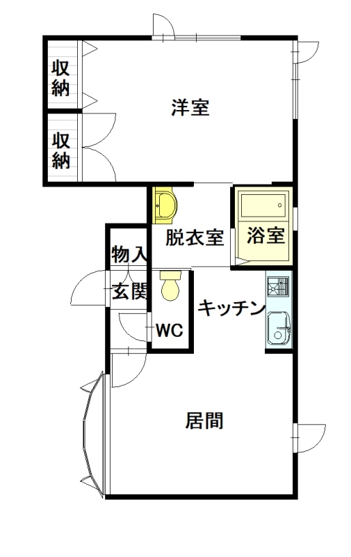 カサブランカⅢ１０３間取図