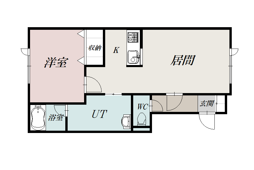 エスペランサ105間取図