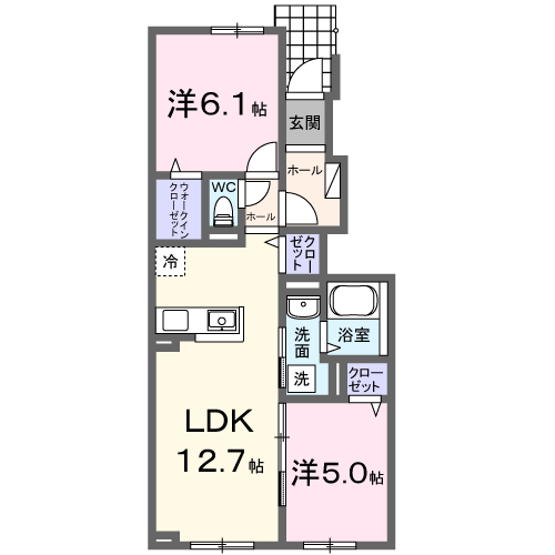 エスペランサ１０２間取図