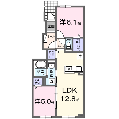 カーチス101間取図