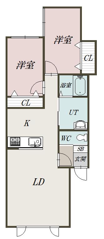 ＡｒｃｅⅡ１０３間取図