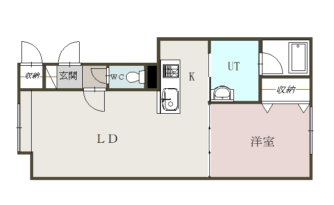 ジュブリエ202間取図