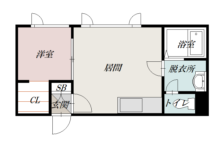 Ｇｒａｎｄｅｕｒ永山２０２間取図