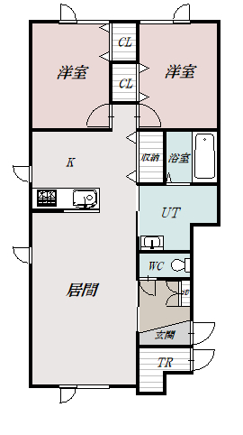 Ｐｒｏｃｅｅｄ（プロシード）１０１間取図