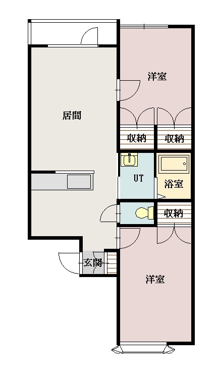 ティアラ６・１102間取図