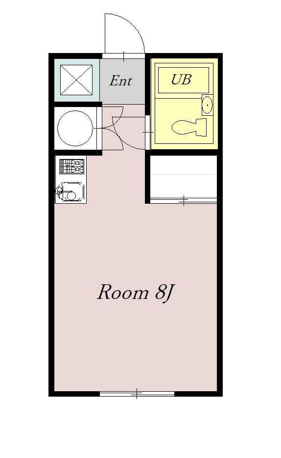 ヴィラナリー旭川　Ａ棟403間取図
