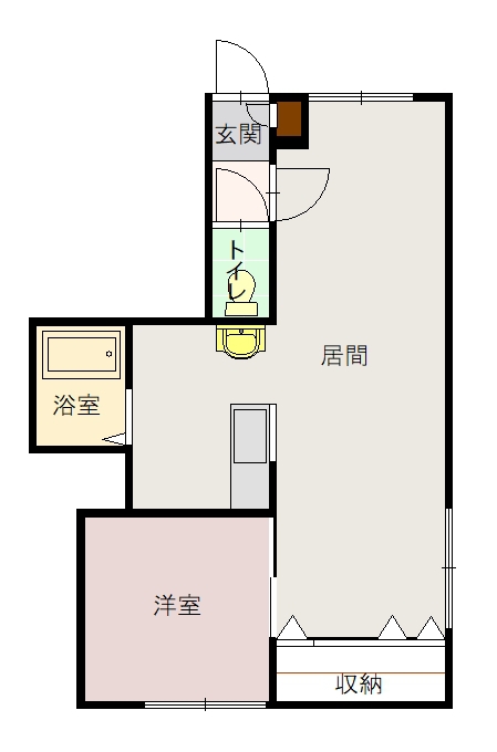 ミミル２０５間取図