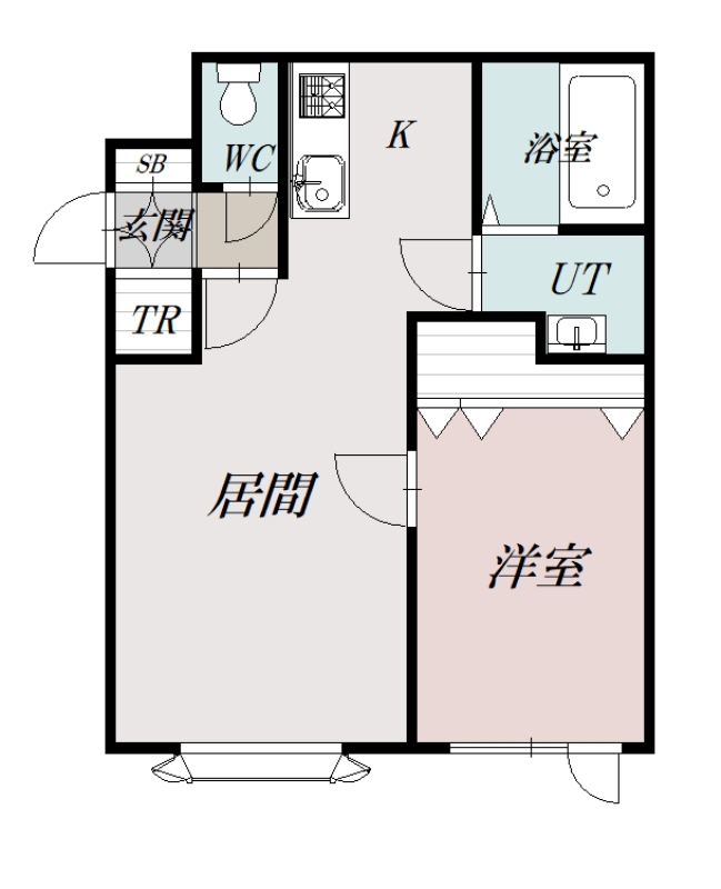 エスパニア名寄Ⅰ107間取図