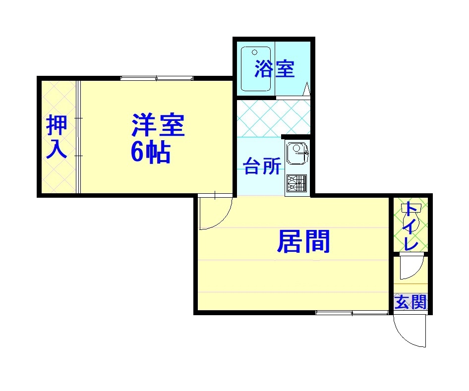 ホワイトハウス４１１２０３間取図