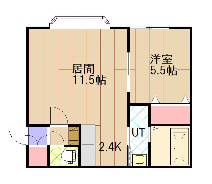 ツリートップス105間取図