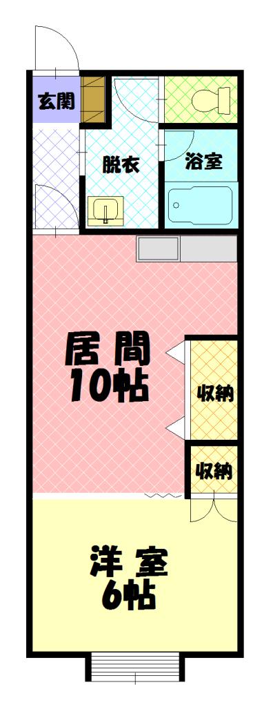 イブ・ローゼ２０２間取図