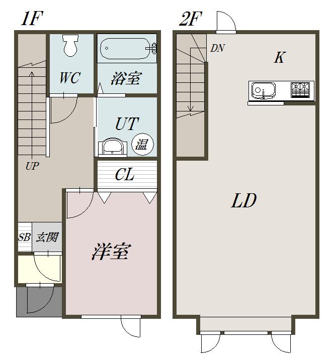 エレノア102間取図