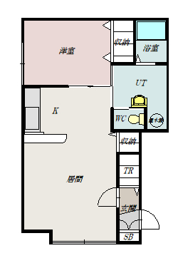 Ａｌｔｏ２１１０１間取図