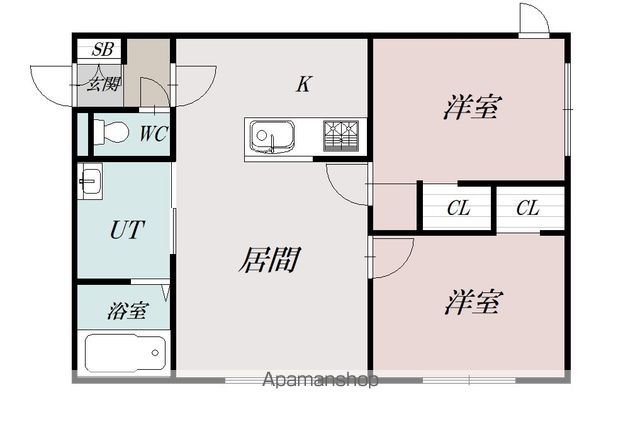 Ｇｌｉｃｉｎｅ　ｄｉｏ205間取図