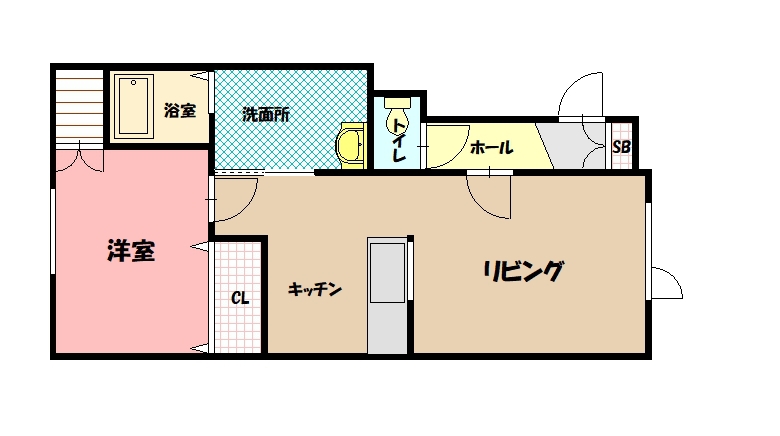 ｅＳ　ｔｒｅｌｌａ２１０５間取図