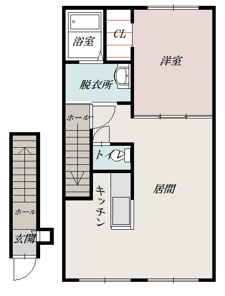 ティラトーレⅡ201間取図