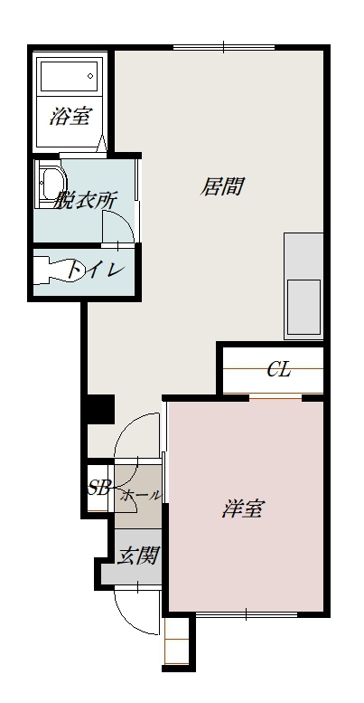 カームリーピュアα102間取図