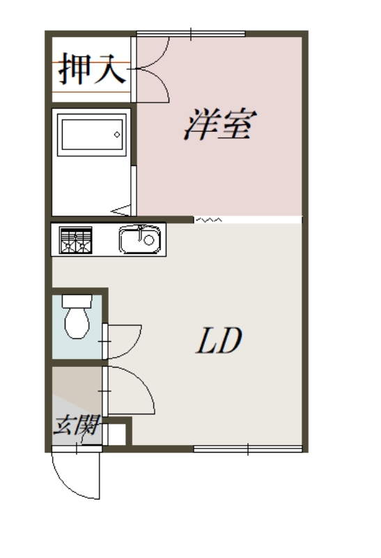 エスコート３１７２０５間取図