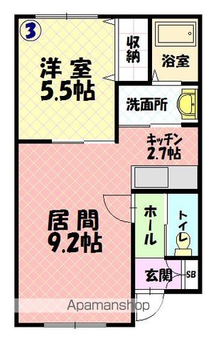 WILL103間取図