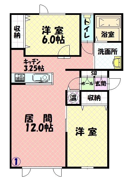 ＢＵＤＤＩＥＳ101間取図
