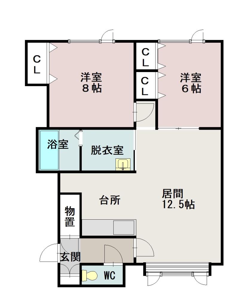 プリウス202間取図