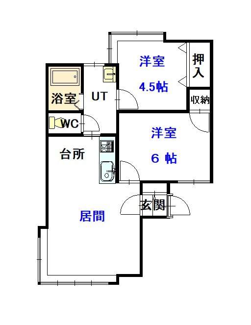 Limlight201間取図