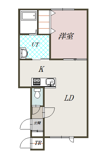 クルリデ２０２間取図